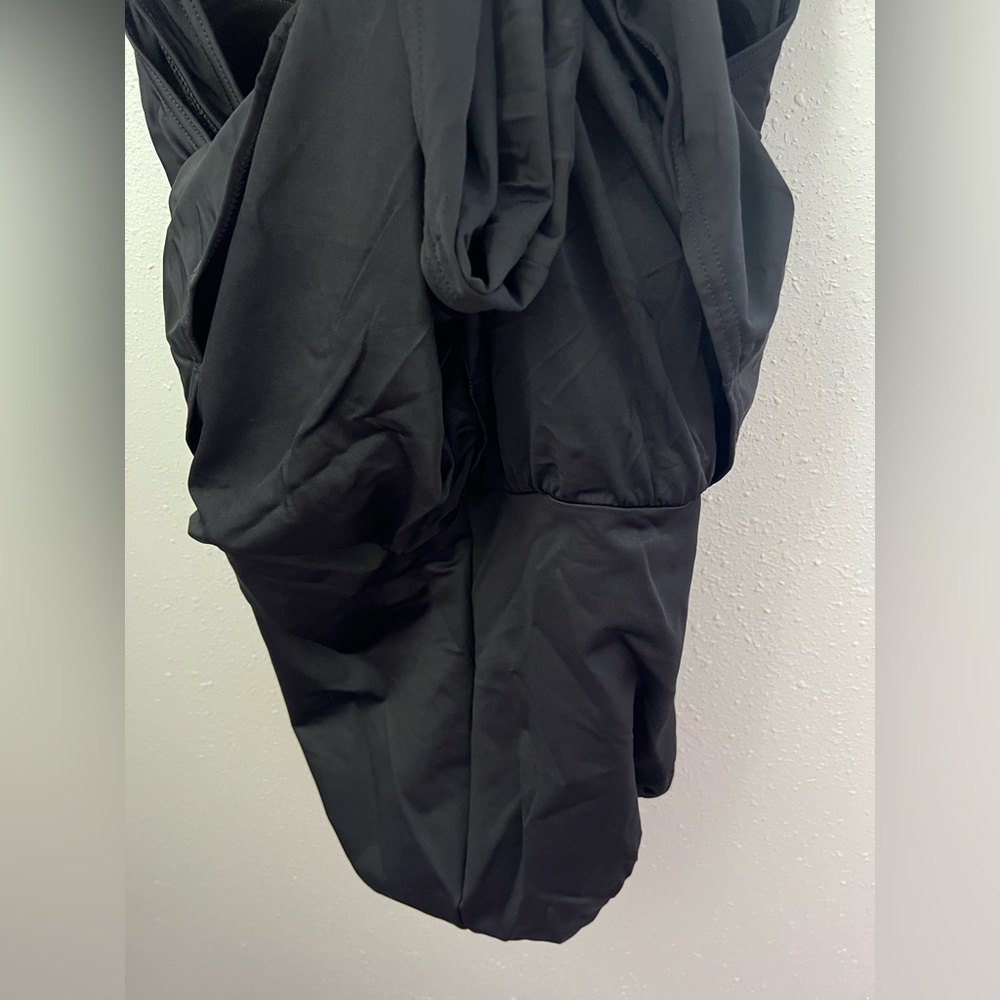 Miraclesuit Plus Size Marais Swim Dress In Black Size 14 New - Picture 7 of 8